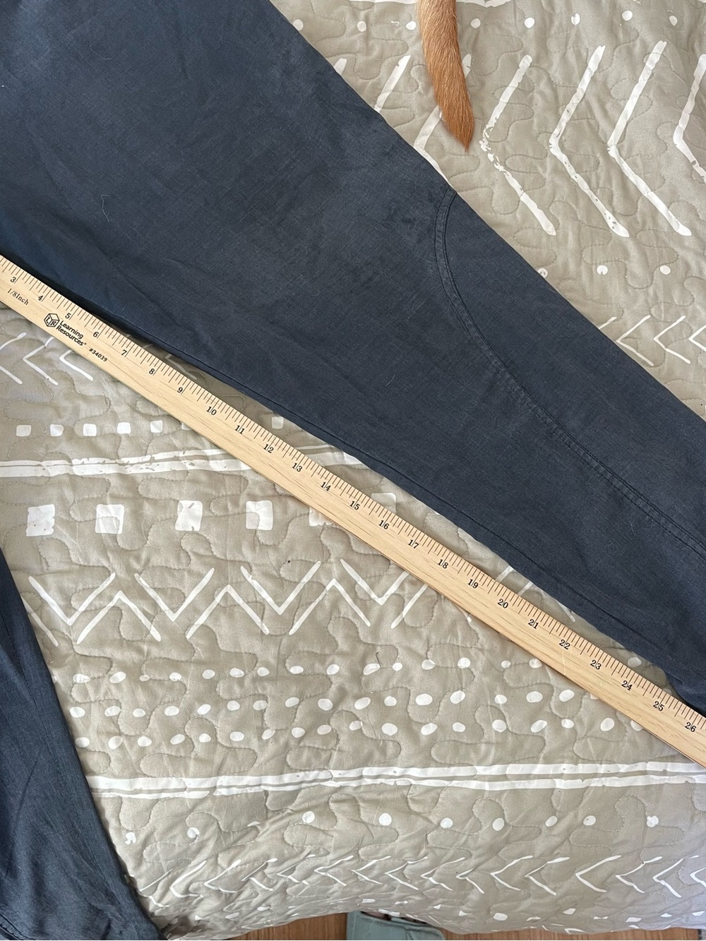 Vintage 1990's Catalina Cotton Safari Tropical Patch Barrel Taper Pants 4 Small - Picture 12 of 13